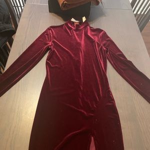 Akira Velvet Dress